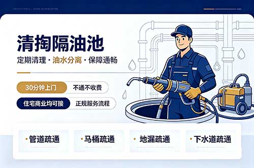 新城清掏隔油池